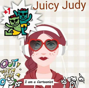 JUICY JUDY I AM A CARTOONIST