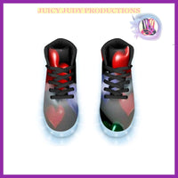 Shoes | Heart Bubbles Electrolight Hightop Shoe / heart-bubbles-electrolight-hightop-shoe-juicy-judy-productions-wichita-kansas-shoes -