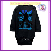 | Juicy Judy No Limits Blue Infant Long Sleeve Bodysuit / juicy-judy-no-limits-blue-infant-long-sleeve-bodysuit - $21.00: