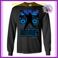 | Juicy Judy No Limits Blue Long Sleeve T-Shirt / juicy-judy-no-limits-blue-long-sleeve-t-shirt - $21.00: juicyjudyproductions.myshopify.com