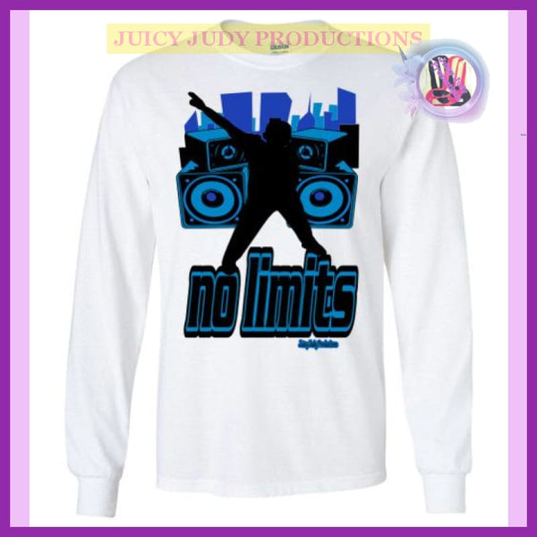 | Juicy Judy No Limits Blue Long Sleeve T-Shirt / juicy-judy-no-limits-blue-long-sleeve-t-shirt - $20.50: juicyjudyproductions.myshopify.com