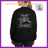 Juicy Judy Productions Sweatshirt Collection | Juicy Judy Sweatshirt / juicy-judy-sweatshirt-productions-wichita-kansas-collection - $25.00: