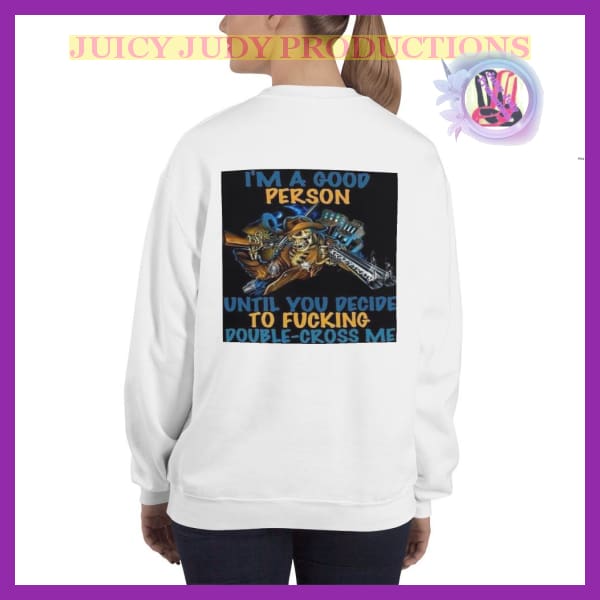 Juicy Judy Productions Sweatshirt Collection | Juicy Judy Sweatshirt / juicy-judy-sweatshirt-productions-wichita-kansas-collection - $25.00: